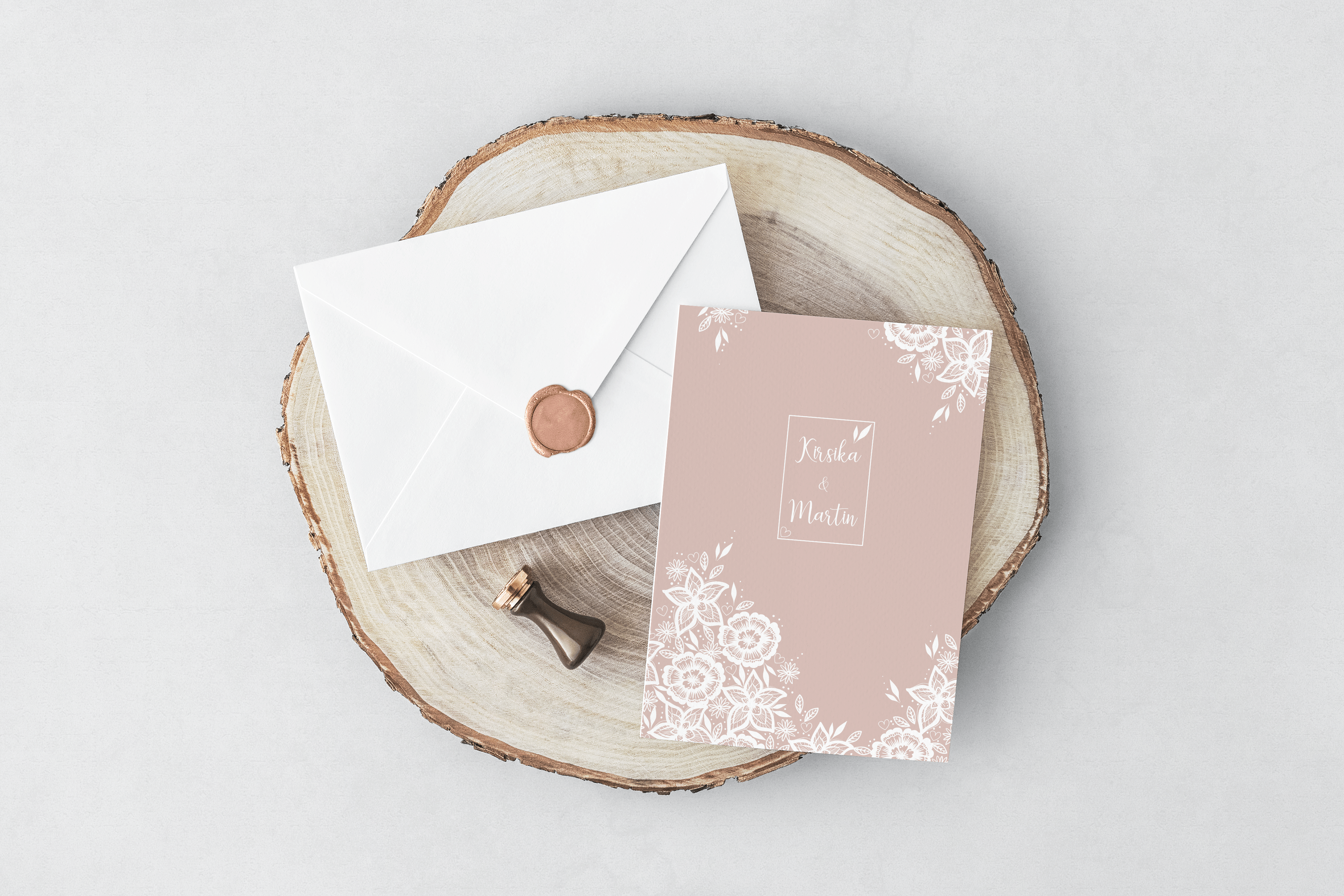 Free Invitation Card &amp; Envelope